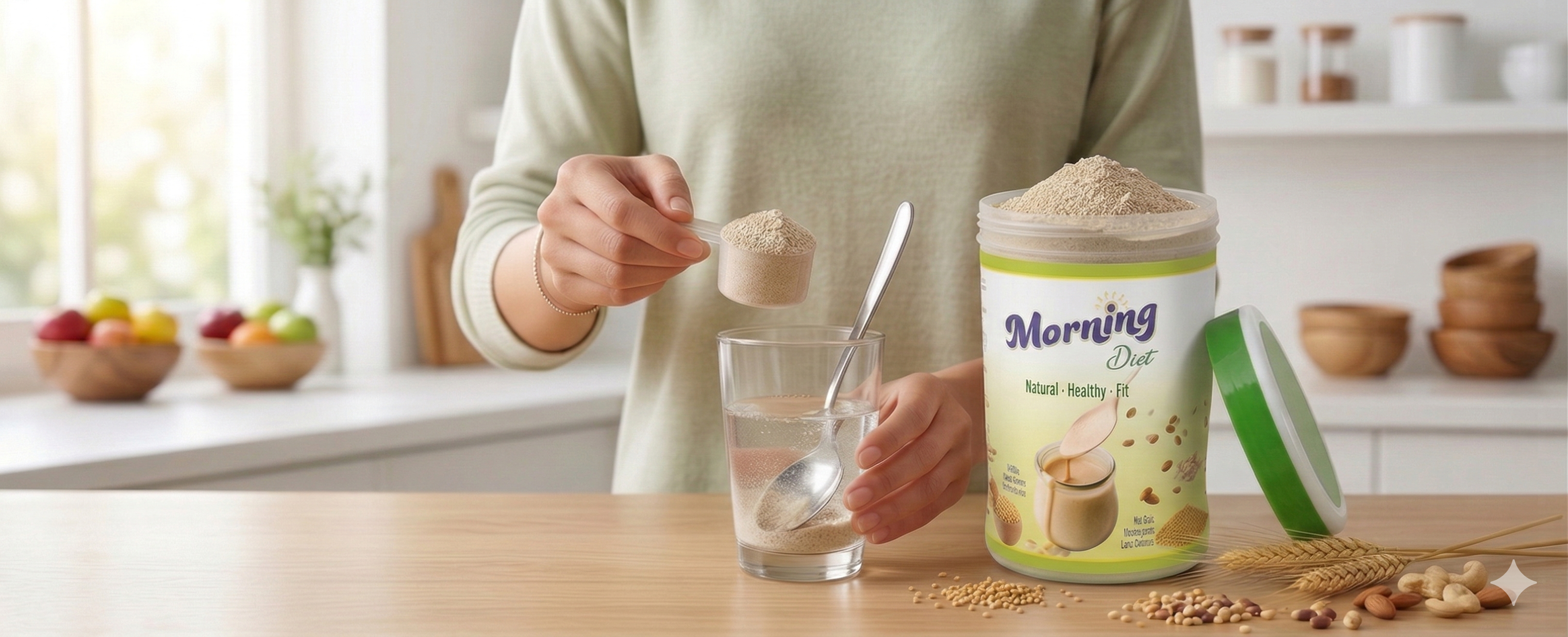 Morning diet jar